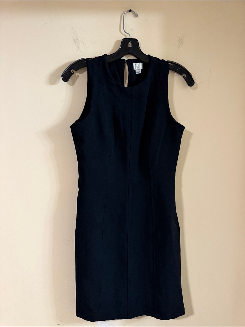 A New Day Womens Black Sleeveless Mock Neck Mini Dress Size2 NWT..329